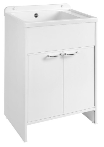 Szafka pod zlew 58,2x78x38,3cm, plastik, biały