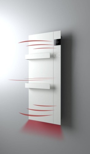 ONSEN EVO elektryczny grzejnik łazienkowy 400x900mm, 1000 W, biały #2
