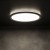 AZPO lampa sufitowa LED, średnica 225mm, 11,8W, 3000/4000/6000K, IP54, czarny mat #4