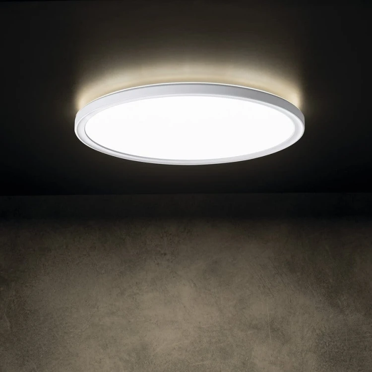 AZPO lampa sufitowa LED, średnica 420mm, 22W, 3000/4000/6000K, IP54, biały #4