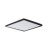 AZPO lampa sufitowa LED 300x300mm, 17,5W, 3000/4000/6000K, IP54, czarny mat