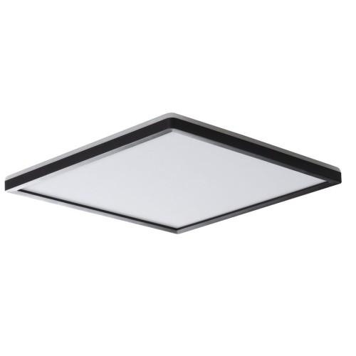 AZPO lampa sufitowa LED 420x420mm, 22W, 3000/4000/6000K, IP54, czarny mat