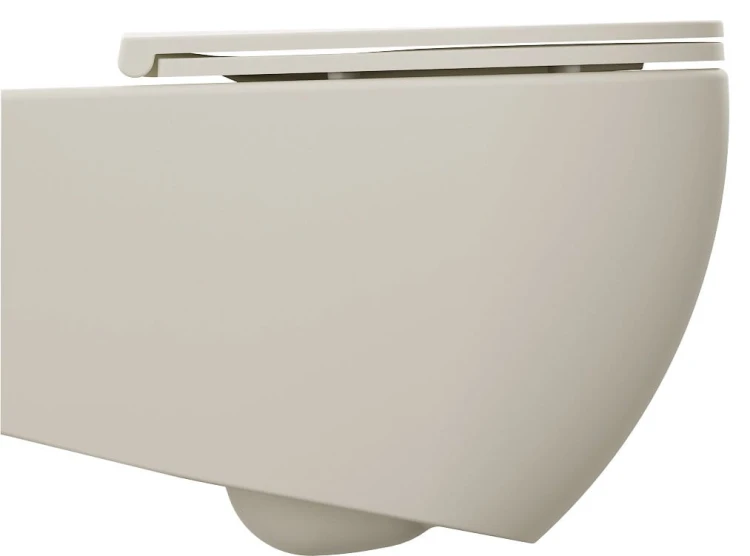 INFINITY miska WC wisząca, Rimless, 36,5x53cm, ivory #6