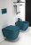 INFINITY miska WC wisząca, Rimless, 36,5x53cm, petrol mat #8