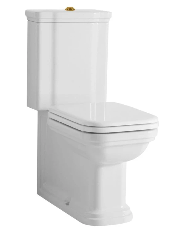 WALDORF kompakt WC 40x68cm, odpływ pionowy/poziomy, biały #3