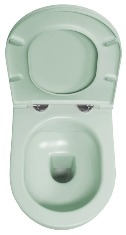 INFINITY miska WC wisząca, Rimless, 36,5x53cm, mint #5