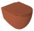 INFINITY miska WC wisząca, Rimless, 36,5x53cm, terracotta #2