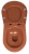 INFINITY miska WC wisząca, Rimless, 36,5x53cm, terracotta #5