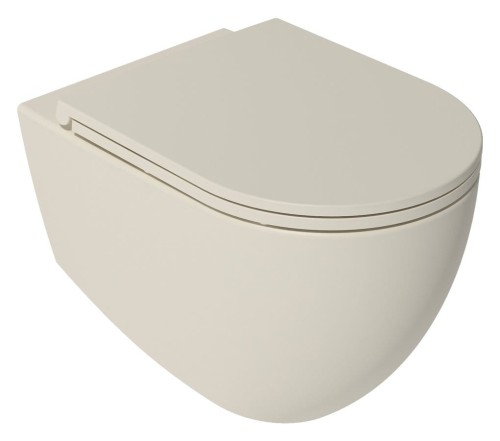INFINITY Deska WC SLIM, Soft Close, Easy Take, ivory #2