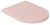 INFINITY Deska WC SLIM, Soft Close, Easy Take, salmon