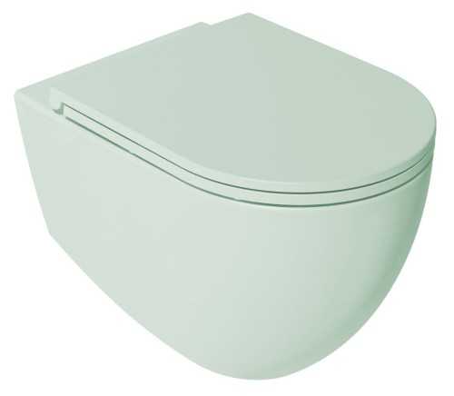 INFINITY Deska WC SLIM, Soft Close, Easy Take, mint #2