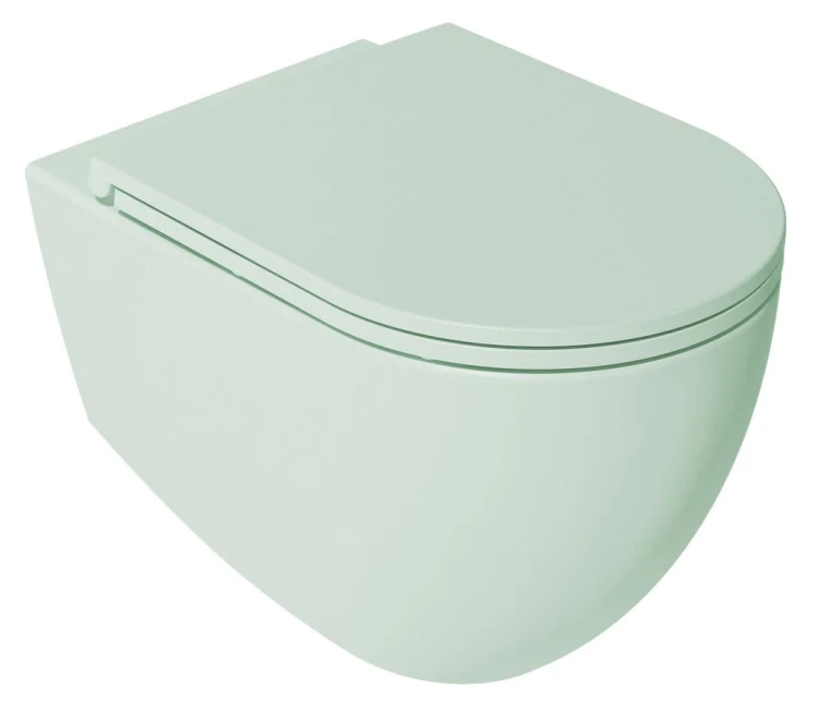 INFINITY Deska WC SLIM, Soft Close, Easy Take, mint #2