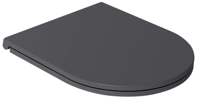 INFINITY Deska WC SLIM, Soft Close, Easy Take, antracyt