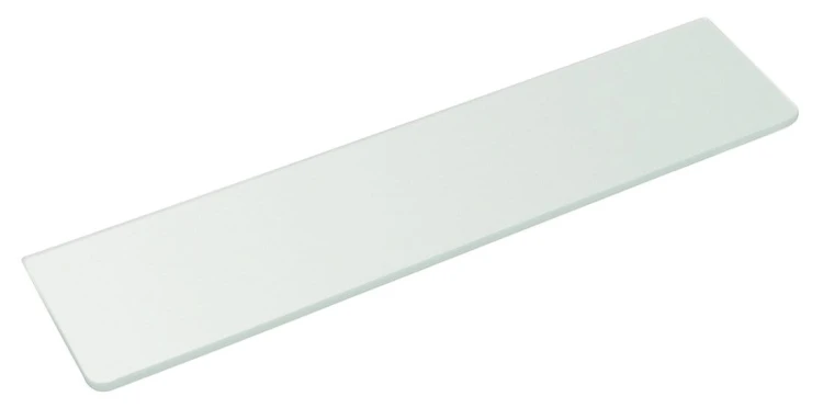 Półka 600x100x8mm, szkło mleczne