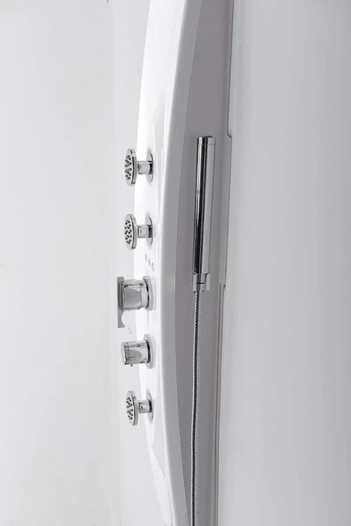 MOLA panel prysznicowy z baterią termostatyczną 210x1300mm, biały #3