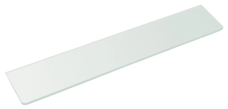 Półka 800x100x8mm, szkło mleczne