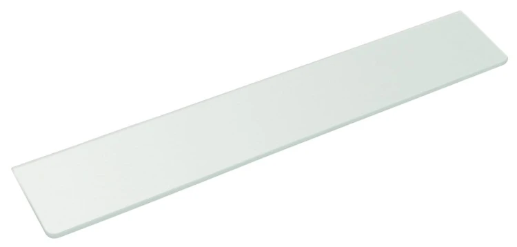 Półka 900x100x8mm, szkło mleczne