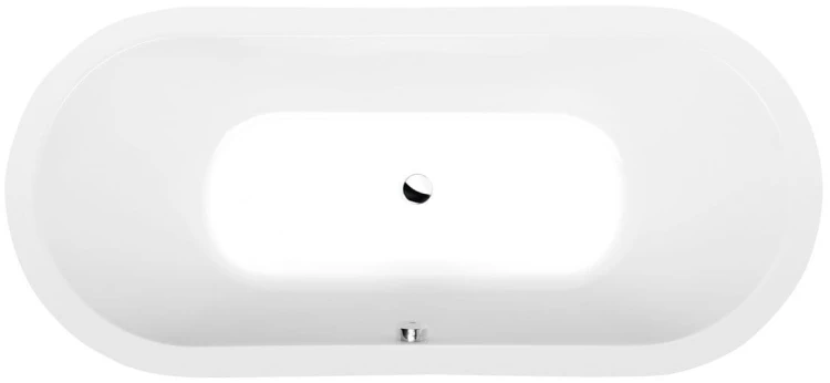 VIVA O 185 wanna owalna 185x80x47cm, biały