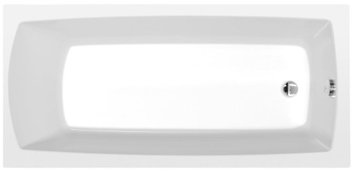 LILY wanna prostokątna 150x70x39cm, biały
