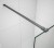 ESCA GUN METAL jednoczęściowa kabina przysznicowa Walk-In, szklo dymione, 1400 mm #2