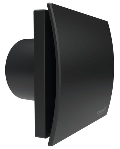 SILENTIS UC TH 10 wentylator łazienkowy, osiowy z automatom, 8W,wylot 100mm, czarny