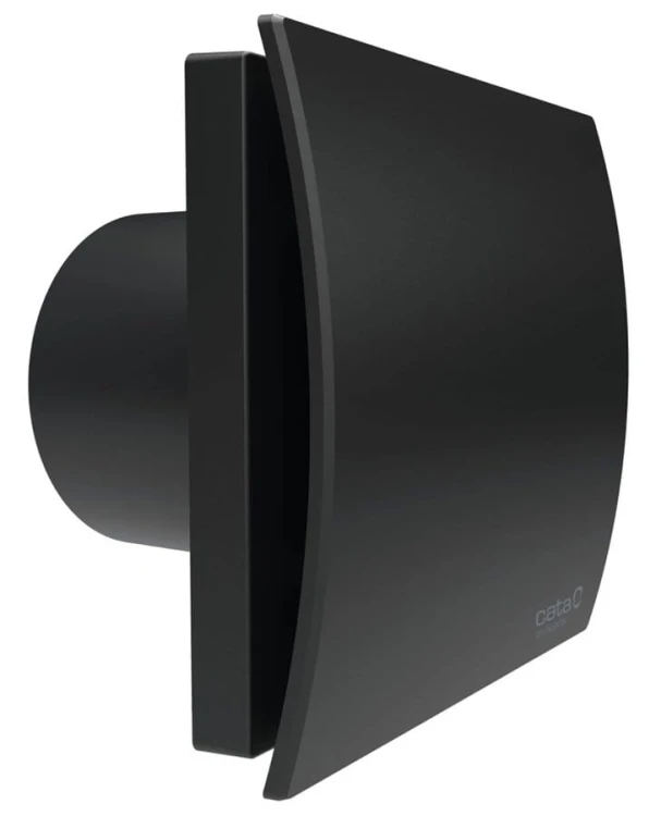 SILENTIS UC TH 10 wentylator łazienkowy, osiowy z automatom, 8W,wylot 100mm, czarny