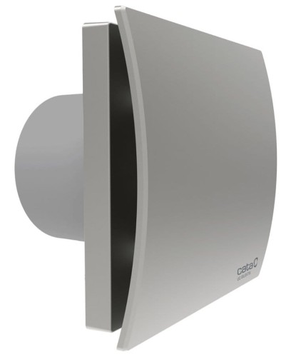 SILENTIS UC TH 10 wentylator łazienkowy z automatem, osiowy, 8W,wylot 100mm, srebrny