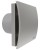 SILENTIS UC 10 wentylator łazienkowy osiowy, 8W, wylot 100mm, srebrny