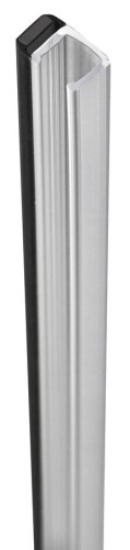 LUXOR BLACK uszczelka magnetyczna do ściany bocznej, 2000mm