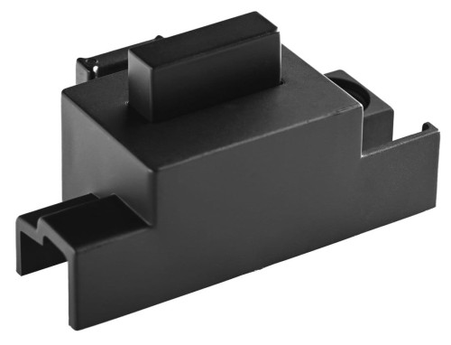 LUXOR BLACK kostka prowadnicy, prawa, czarny mat