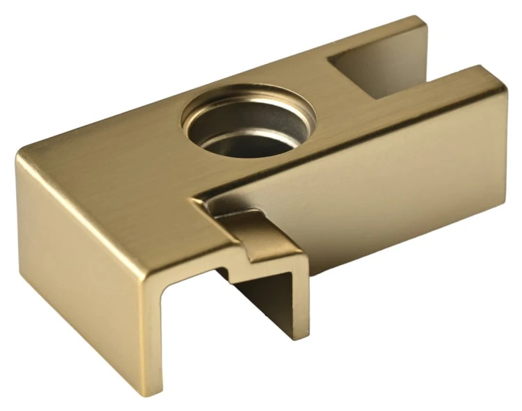 LUXOR GOLD łącznik narożny końcowy, lewy, złoty mat