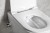 INFINITY CLEANWASH WC wiszące, z dyszą bidetową i zintegrowaną baterią, Rimless, 36,5x53 cm, biały #3
