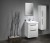 THEIA szafka umywalkowa 56,4x70x44,2cm, 2 szuflady, biała #2