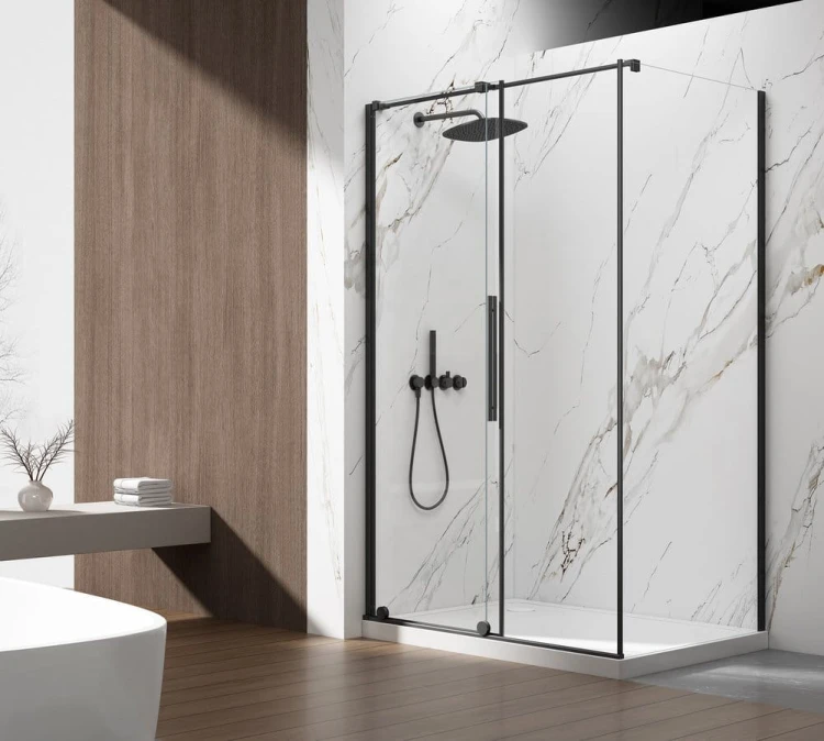 SPIRIT BLACK kabina prysznicowa 1000x900mm wariant L/P #11