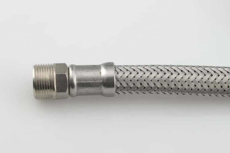 Wąż przyłączeniowy nierdzewny M10xM15, 100cm #2