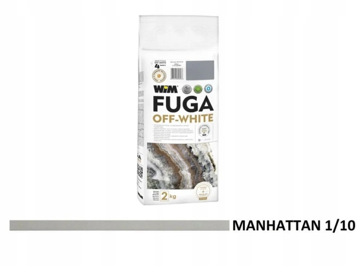 Fuga elastyczna WIM Off-white 1/10 110 MANHATTAN 2 kg