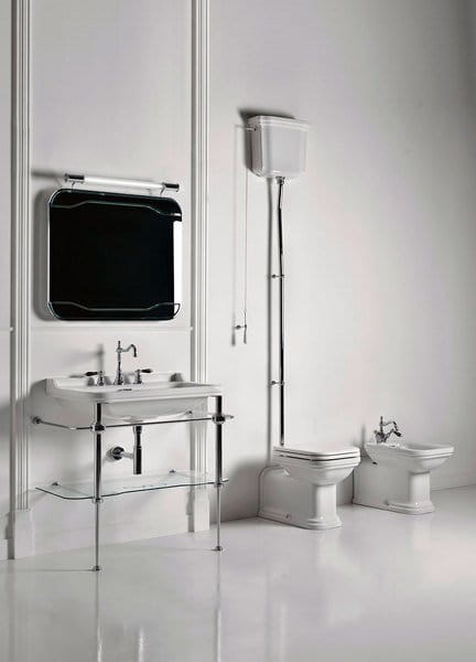 WALDORF misa WC 37x65cm, odpływ poziomy/pionowy, biały #5