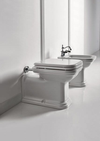 WALDORF misa WC 37x65cm, odpływ poziomy/pionowy, biały #7