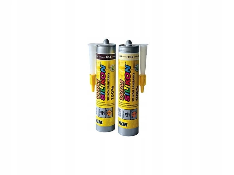 Silikon sanitarny WiM czarny 1/22 122 310 ml