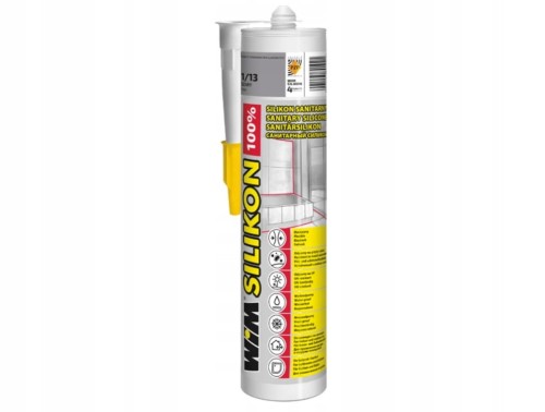 Silikon sanitarny WiM Ecru 1/33 133 310 ml