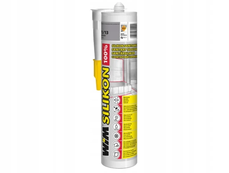 Silikon sanitarny WiM Ecru 1/33 133 310 ml