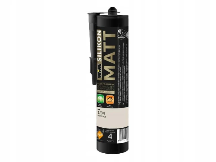 WIM Silikon matowy jasny beż matt 1/34 134 300ml