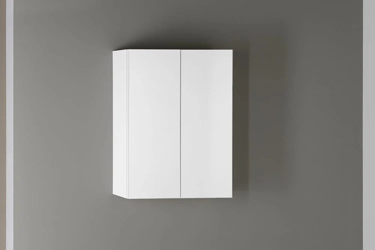 VEGA szafka z lustrem, 60x70x18cm, biała #2