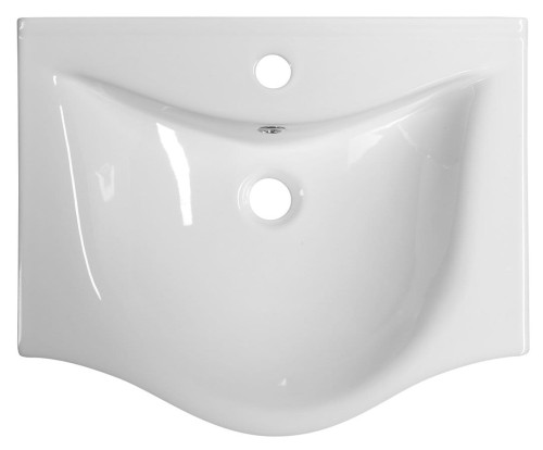 ZARA 55 umywalka meblowa 54x44,5cm, biała #2