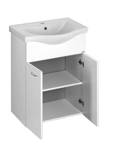 KERAMIA FRESH szafka umywalkowa 51,1x74x34cm, biała #2