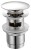 Korek umywalkowy 5/4“, klik- klak, duży grzybek, 30-45mm, chrom
