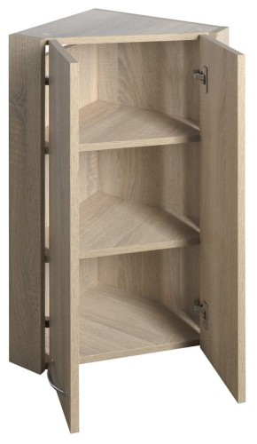 ZOJA/KERAMIA FRESH szafka narożna 35x76x35cm, dąb platin #2