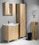 ZOJA/KERAMIA FRESH szafka wysoka z szufladami 50x184x29cm, dąb platin #3