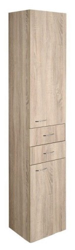 ZOJA/KERAMIA FRESH szafka wysoka 35x184x29cm, dąb platin