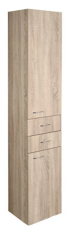 ZOJA/KERAMIA FRESH szafka wysoka 35x184x29cm, dąb platin